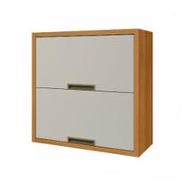 Armário Aéreo de Cozinha Modular 2 Portas Basculas Nesher Imperatriz 80cm MDF