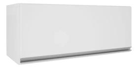 Armário Aéreo De Geladeira Branco Com Porta Basculante Armário Aéreo De Geladeira Branco Com Porta Basculante