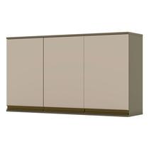 Armário Aéreo Évelin 3 Portas 120 cm Duna Cristal Henn Armário Aéreo Évelin 3 Portas 120 cm Duna Cristal Henn