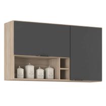 Armario Aereo Firenze Para Cozinha com 2 Portas 120 cm Armario Aereo Firenze Para Cozinha com 2 Portas 120 cm
