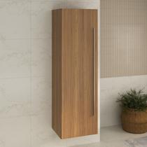 Armário Aéreo Fit 60cm Lado Direito (Ld) para Área de Serviço Marrom/Larnaca