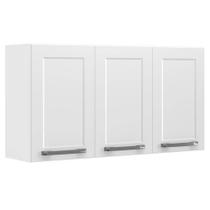 Armário Aéreo Florença 105cm 3 Portas Itatiaia Branco Cor Branco