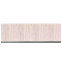 Armario Aéreo Geladeira 150cm Andréia 4 Porta Castanho Avelã Armario Aéreo Geladeira 150cm Andréia 4 Porta Castanho Avelã