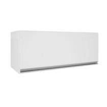 Armário Aéreo Geladeira De Cozinha e Lavanderia 1 Porta Top Class 0,80m Branco