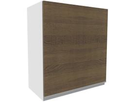 Armário Aéreo Glamy 100%MDF 60cm 1 Porta BR/Rustic Madesa