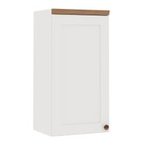 Armário Aéreo Iluminata 1 PT Branco 40 cm