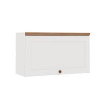 Armário Aéreo Iluminata 1 PT Branco 80 cm