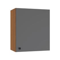 Armário Aéreo Kappesberg Pixel 1 Porta Canela/cinza Sagrado 60cm Armário Aéreo Kappesberg Pixel 1 Porta Canela/cinza Sagrado 60cm