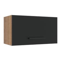 Armário Aéreo Madesa Agata 60cm 1 Porta Basculante Rustico Armário Aéreo Madesa Agata 60cm 1 Porta Basculante Rustico