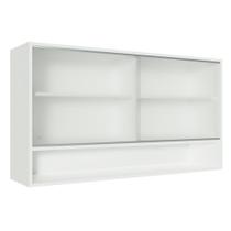 Armário Aéreo Madesa Glamy 2 Portas Quadrato e 1 Nicho BR Armário Aéreo Madesa Glamy 2 Portas Quadrato e 1 Nicho BR