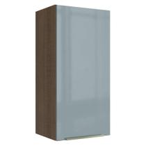 Armário Aéreo Madesa Lux 40 x 83 cm 1 Porta - Rustic/Cinza Armário Aéreo Madesa Lux 40 x 83 cm 1 Porta - Rustic/Cinza