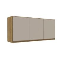 Armário Aéreo Margarida 3 PT Mel e Arenas