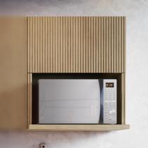 Armário Aéreo Micro 1 Porta Basculante 70cm 100% MDF Rainha Nature Nesher Armário Aéreo Micro 1 Porta Basculante 70cm 100% MDF Rainha Nature Nesher