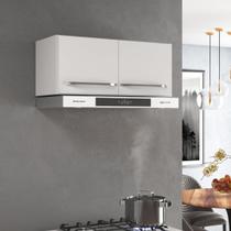 Armário Aéreo Modulado Para Geladeira Fidelitá Viena 70 Cm 2 Portas Branco