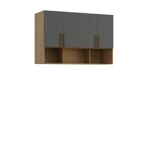 Armário Aéreo Modulado para Quarto 4 Portas 150cm 100% MDF Trend Altezza Armário Aéreo Modulado para Quarto 4 Portas 150cm 100% MDF Trend Altezza