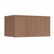 Armário Aéreo Modulado Requinte com 1 Porta Basculante - Macadâmia