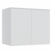 Armário Aéreo Modulado Requinte com 2 Portas - Branco Line