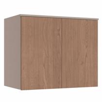 Armário Aéreo Modulado Requinte com 2 Portas - Duna Line/Macadâmia Armário Aéreo Modulado Requinte com 2 Portas - Duna Line/Macadâmia