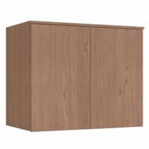 Armário Aéreo Modulado Requinte com 2 Portas - Macadâmia