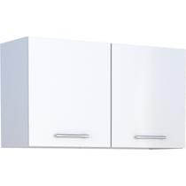 Armário Aéreo Montado de Lavanderia Branco em Aço 100cm Max Cozimax