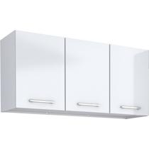 Armário Aéreo Montado de Lavanderia Branco em Aço 114cm Max Cozimax Armário Aéreo Montado de Lavanderia Branco em Aço 114cm Max Cozimax