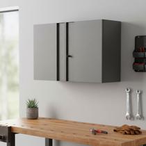 Armário Aéreo Multiuso 2 Portas com Chave 80cm Multibox Telasul Armário Aéreo Multiuso 2 Portas com Chave 80cm Multibox Telasul
