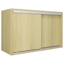 Armário Aéreo Multiuso 70Cm 2 Portas De Correr 100% Mdf