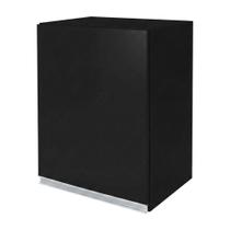 Armário Aéreo Multiuso Lux 1 Porta 1 Prateleira MDF 40CM Preto Abmaza Armário Aéreo Multiuso Lux 1 Porta 1 Prateleira MDF 40CM Preto Abmaza