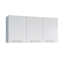 Armário Aéreo Multiuso Pop 3 Portas 90cm Cozinha, Quarto, Escritório, Lavanderia - Móveis Paraná