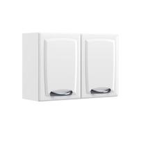 Armário Aéreo New Premium 80cm Com 2 Portas Branco Itatiaia Branco Armário Aéreo New Premium 80cm Com 2 Portas Branco Itatiaia Branco