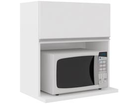 Armário Aéreo Nicho para Micro-ondas 1 Porta Evidence Poliman