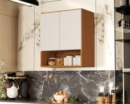 Armario Aéreo Organizador Multiuso Quarto Sala Bela 2 Portas