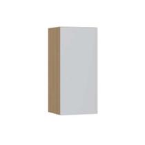 Armário Aéreo p/ Cozinha Allure c/ 1 porta 40cm Jequitiba/Gris Fosco - Linea Brasil Armário Aéreo p/ Cozinha Allure c/ 1 porta 40cm Jequitiba/Gris Fosco - Linea Brasil