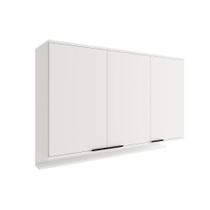 Armário Aéreo p/ Cozinha Alpha 2501 c/ 3 Portas 120cm Branco - Carraro Armário Aéreo p/ Cozinha Alpha 2501 c/ 3 Portas 120cm Branco - Carraro