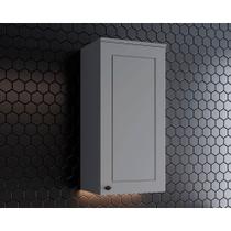 Armário Aéreo p/ Cozinha Americana 1 Porta 40cm Cinza - Henn Armário Aéreo p/ Cozinha Americana 1 Porta 40cm Cinza - Henn