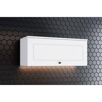 Armário Aéreo p/ Cozinha Americana c/ 1 Porta Basculante Branco - Henn