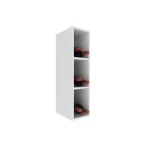 Armário Aéreo p/ Cozinha CZ-3318 c/ 3 Nichos 20cm Branco - Tecno Mobili