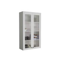Armário Aéreo p/ Cozinha Évora PH 3129 c/ 2 Portas c/ Vidro 80cm Branco - Herval Armário Aéreo p/ Cozinha Évora PH 3129 c/ 2 Portas c/ Vidro 80cm Branco - Herval