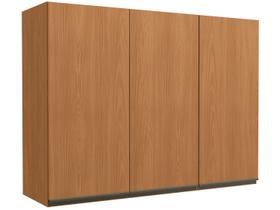 Armário Aéreo p/ Cozinha Maxxi G766 c/ 3 Portas 120cm Canela - Kappesberg