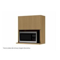 Armário Aéreo p/ Cozinha Rainha c/ 1 Porta 70 cm Nature - Nesher