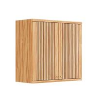 Armário Aéreo p/ Cozinha Sauvignon c/ 2 Portas Ripadas 80cm Amendoa - Ronipa Armário Aéreo p/ Cozinha Sauvignon c/ 2 Portas Ripadas 80cm Amendoa - Ronipa