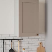 Armário Aéreo para Cozinha 1 Porta Americano Provençal 100% Mdf Iluminata