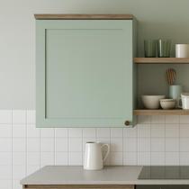 Armário Aéreo Para Cozinha 1 Porta Provençal Iluminata Armário Aéreo Para Cozinha 1 Porta Provençal Iluminata