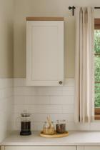 Armário Aéreo para Cozinha 1 Porta Provençal Iluminata