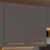 Armário Aéreo para Cozinha 2 Portas Cristal