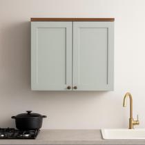 Armário Aéreo Para Cozinha 2 Portas Provençais Iluminata Armário Aéreo Para Cozinha 2 Portas Provençais Iluminata