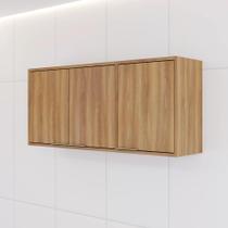 Armário Aéreo para Cozinha 3 Portas 120cm Thalita