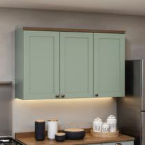 Armário Aéreo Para Cozinha 3 Portas Provençais Armário Aéreo Para Cozinha 3 Portas Provençais