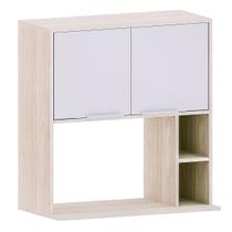 Armário Aéreo para Cozinha 80 cm 2 Portas com Nicho Atenas Armário Aéreo para Cozinha 80 cm 2 Portas com Nicho Atenas
