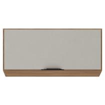 Armário Aéreo para Cozinha Firenze 1 Porta Amêndola Touch Nude Prime Tx - Demóbile Armário Aéreo para Cozinha Firenze 1 Porta Amêndola Touch Nude Prime Tx - Demóbile